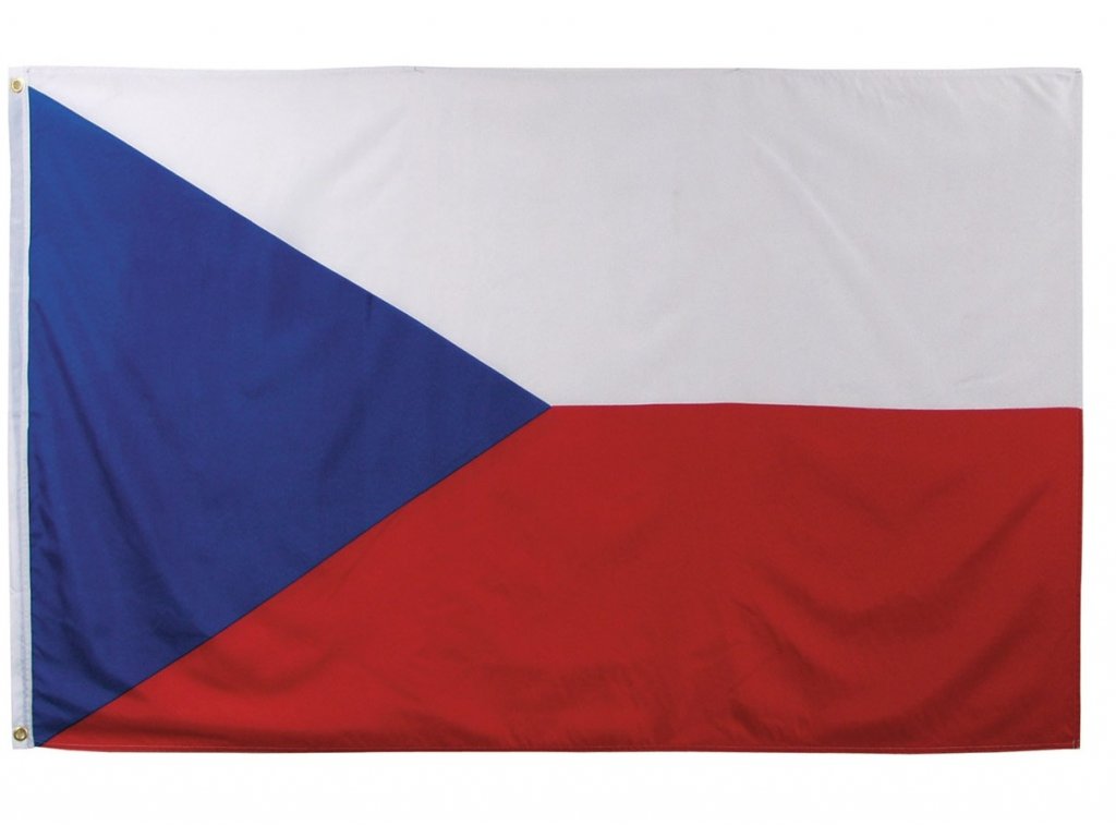 Vlajka Česká republika ČR 90x150cm č.34