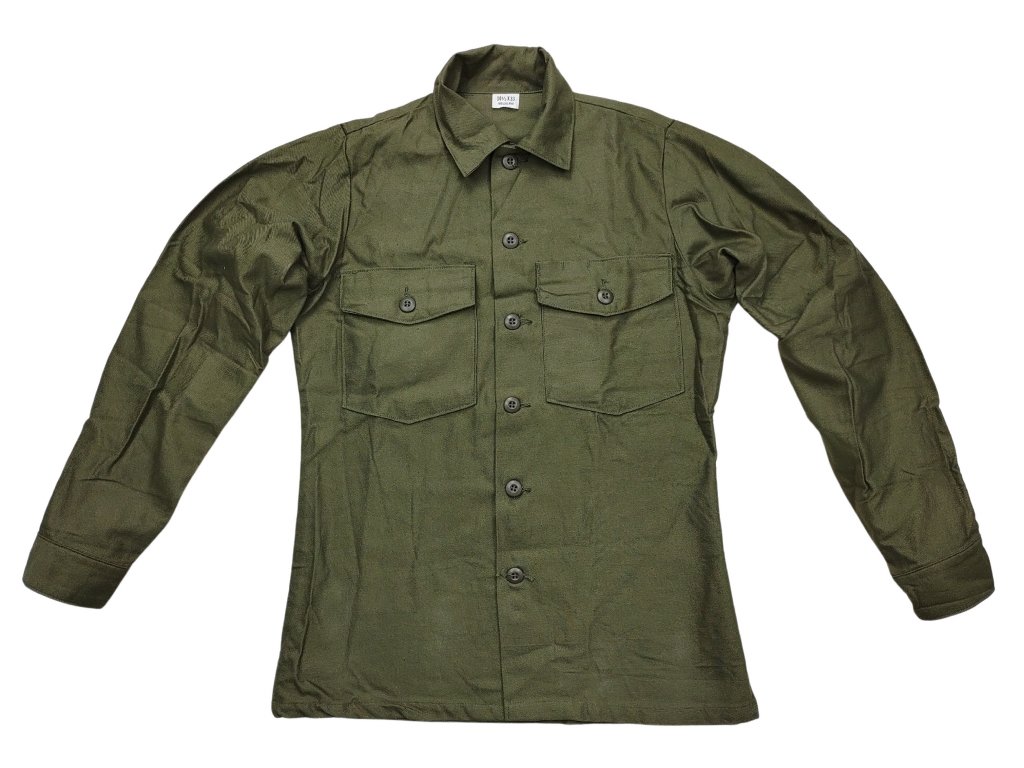 Košile kempka US Utility Shirt Vietnam Oliv Green originál - ARMY-SURPLUS