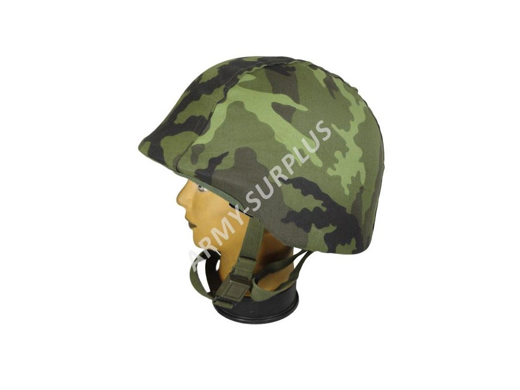 Helma (přilba) kevlarová pancéřová Schuberth AČR oliv s potahem vz.95  originál - ARMY-SURPLUS