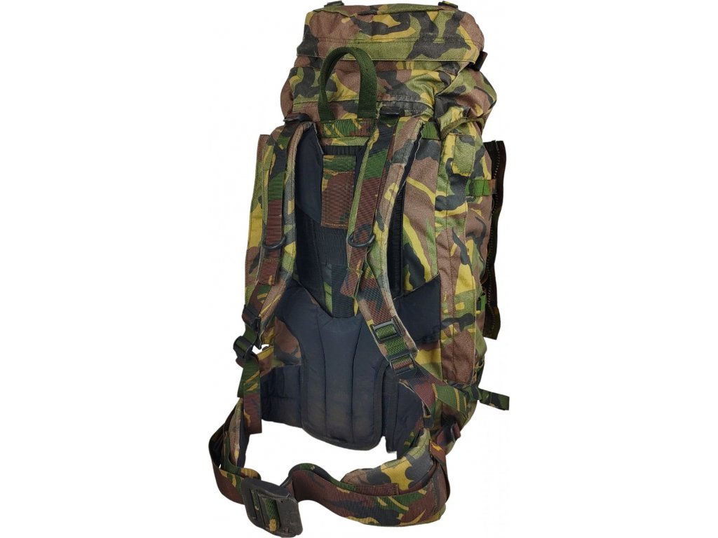 Batoh 60l s výstuhou woodland molle Holandsko originál - ARMY-SURPLUS