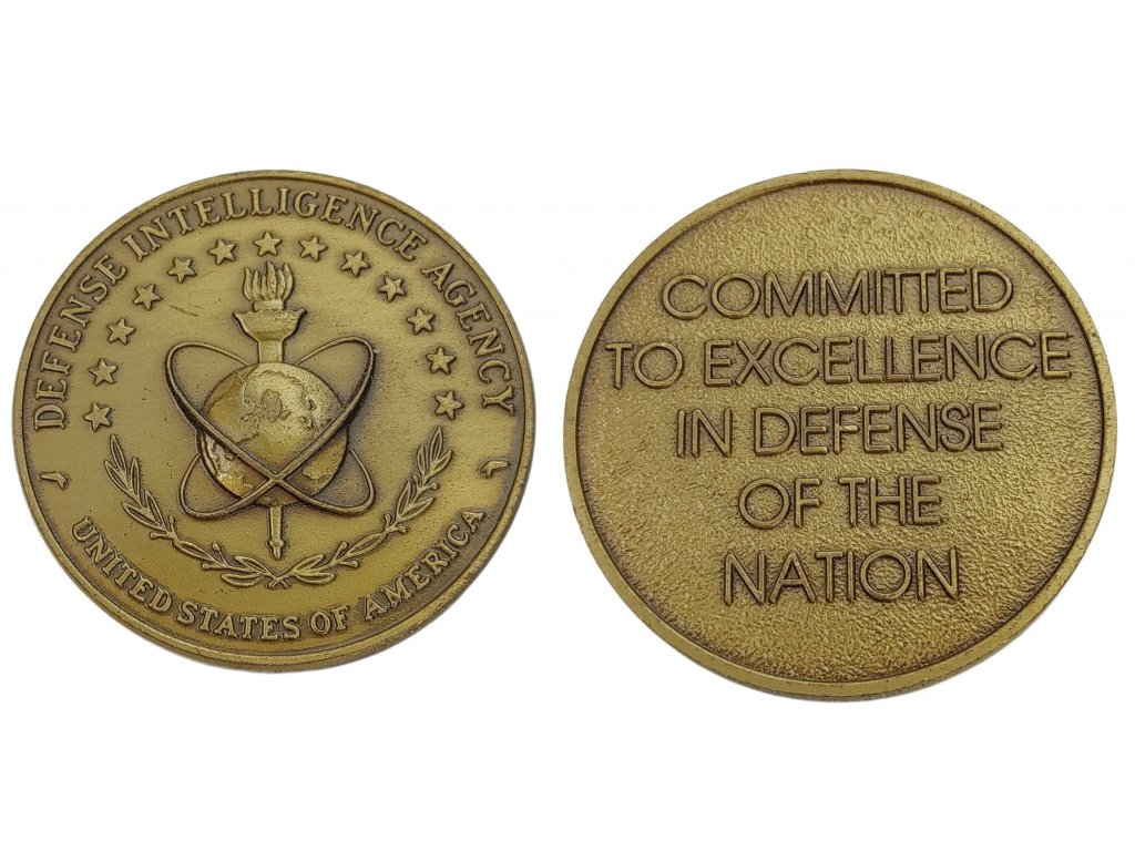 Pamětní ražená mince Defense Intelligence Agency