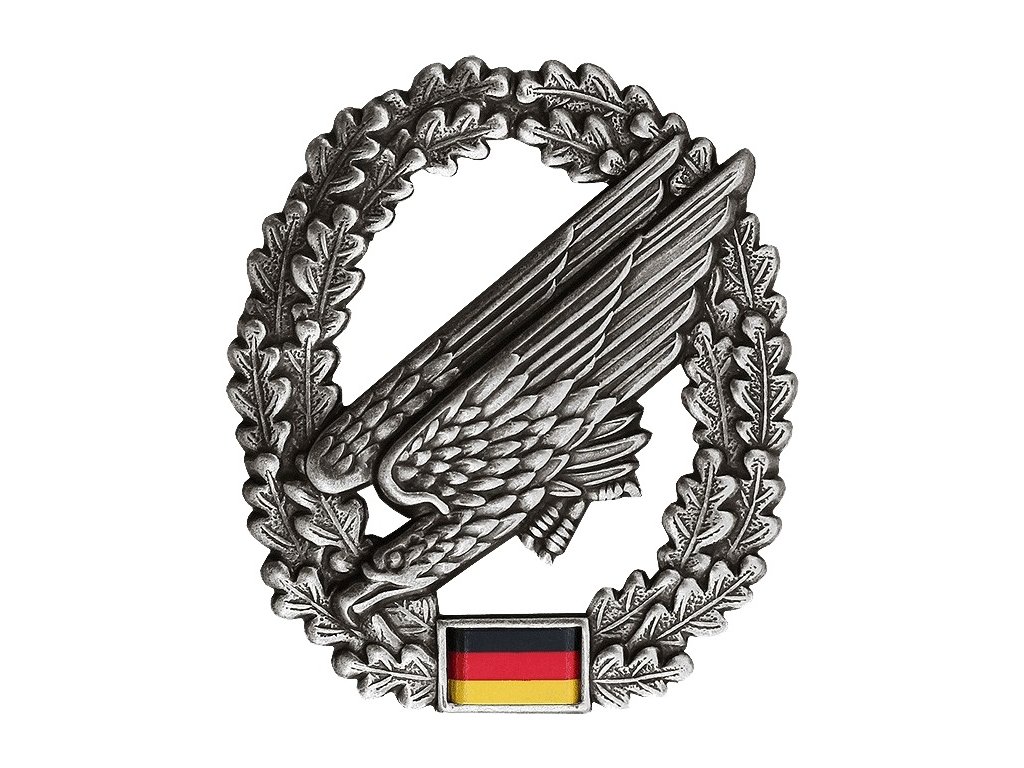 Odznak na baret BW (Bundeswehr) FALLSCHIRMJÄGER Výsadkář
