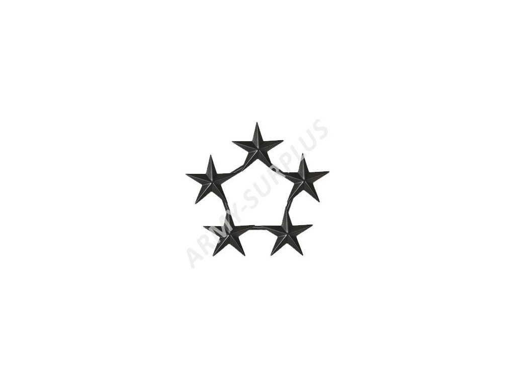 Odznak U.S. Army hodnost General of the Army hvězda černý