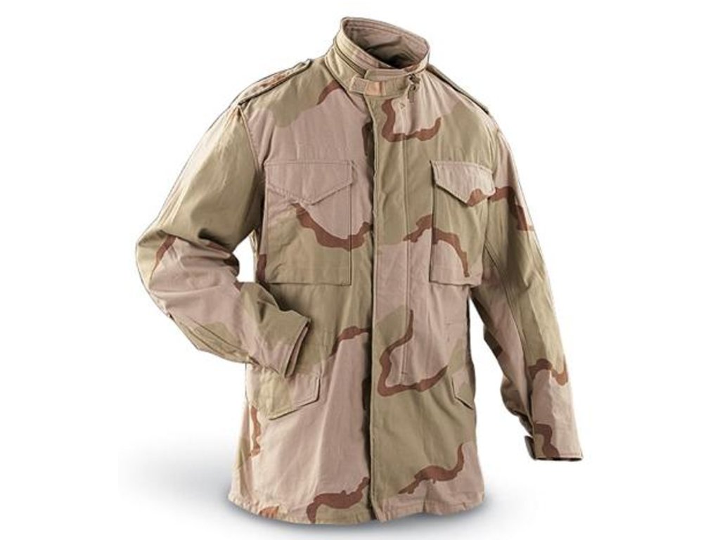 Kabát polní bunda M65 pouštní Desert 3 Color US originál