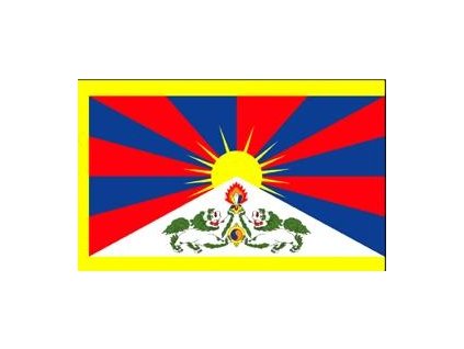 Vlajka Tibet 90 x 150 cm č.125