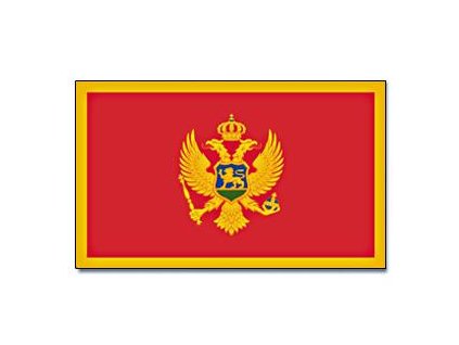 Vlajka Montenegro Černá Hora 90x150cm č.119