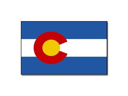 Vlajka Colorado 90x150cm č.113