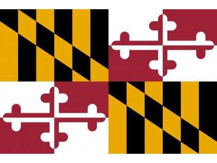 Vlajka 90x150cm Maryland č.216
