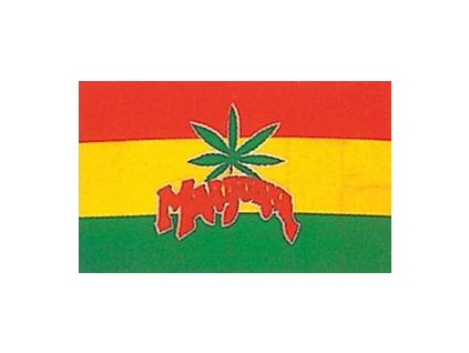 Vlajka 90x150cm Marihuana č.118