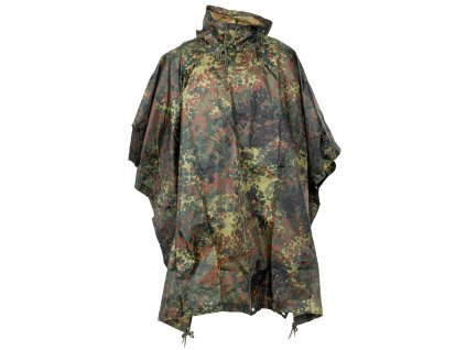 Pončo (poncho) US ripstop flecktarn BW Bundeswehr