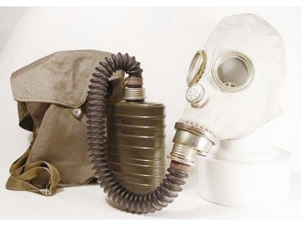 Plynová maska Polsko 1989 model 2 Faser MUA