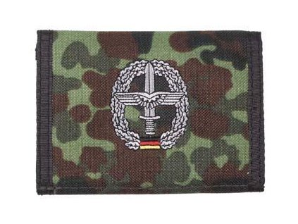 Peněženka s nášivkou FLIEGERTRUPPE flecktarn 30925R