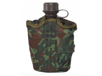 Polní láhev US 1L s obalem Flecktarn BW