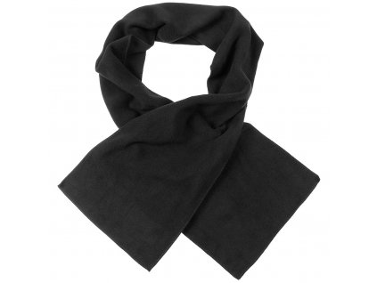 Šála fleecová černá 160x25cm Black Fleece Scarf FoX® Outdoor 16123A