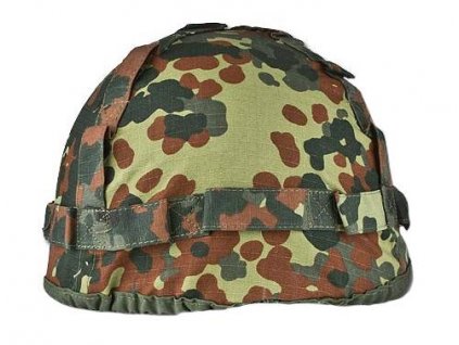 Potah (povlak,obal,převlek) na helmu BW (Bundeswehr) flecktarn MFH