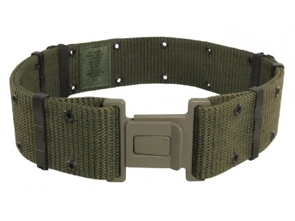 Opasek US LC-2 (LC2) originál šedá plastová spona oliv použitý