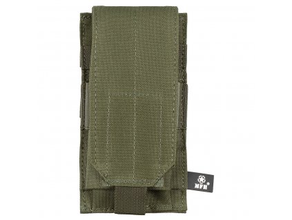Pouzdro taktická Molle sumka na 30-ranný zásobník olivově zelená MFH® 30614B
