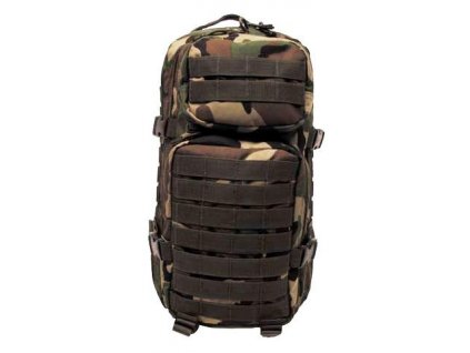 Batoh ASSAULT Pack US 20L molle MFH woodland