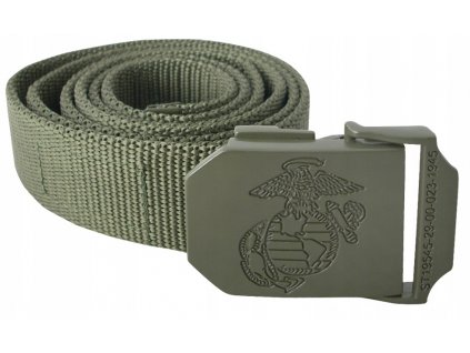 Opasek kalhotový USMC Mil-Tec® Oliv Drab