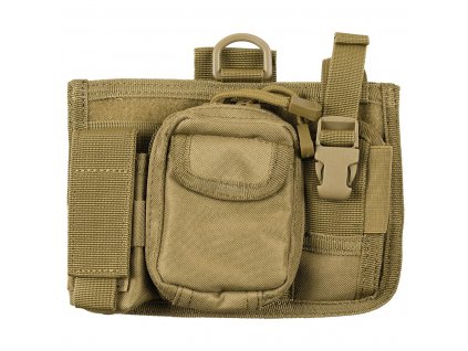 Univerzální sumka Molle s kapsami hnědá Coyote MFH® 30608R
