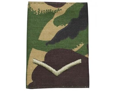 Hodnost výložka Velká Británie DPM Lance Corporal