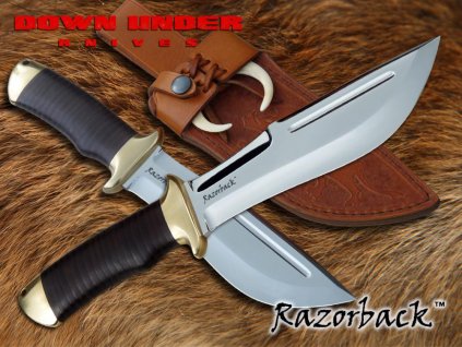 Legendární lovecký nůž Razorback von Down Under Knives Linder 446018