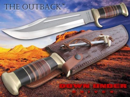 Legendární nůž The Outback (Krokodýl Dundee) Linder Bowie Down Under 446128
