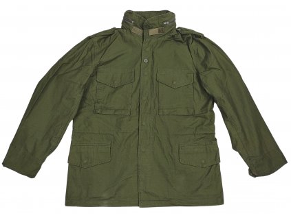 Polní kabát bunda US M65 předepraná Olive Green MMB®