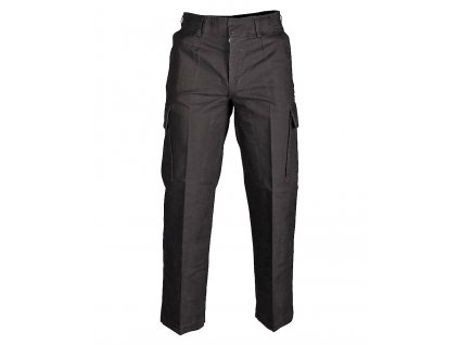 Kalhoty bavlněné BW moleskin černé předeprané Mil-Tec®