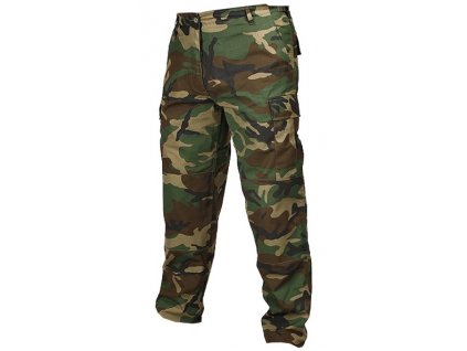Kalhoty bojové US BDU Woodland RipStop Teesar®