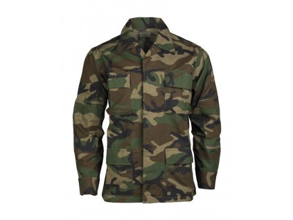 Blůza polní US Woodland Camo střih BDU RipStop TEESAR®