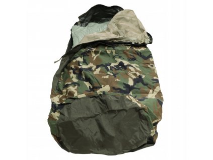 Povlak na spací pytel ( žďárák) nepromokavý Modular 3-vrstvý laminát woodland Bivy Cover