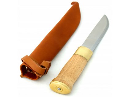 Nůž lovecký 24cm s koženým pouzdrem Finsko Mil-Tec® Repro