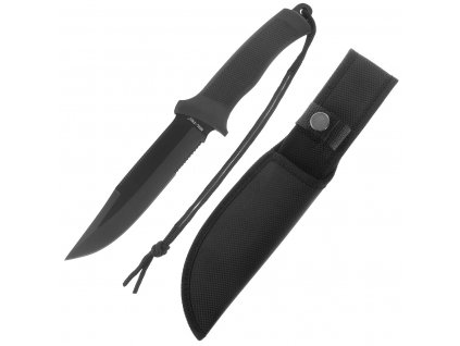 Nůž outdoorový Back s pouzdrem černý Mil-Tec® 15358002