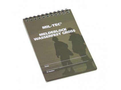 Sešit velký voděodolný blok Mil-Tec®