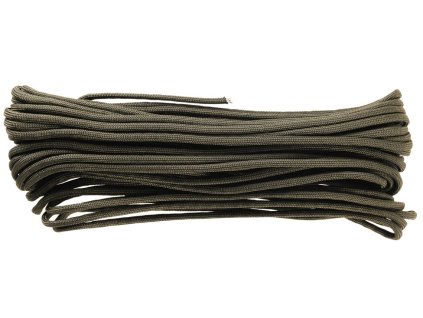 Padáková šňůra TEESAR (padákovka) paracord 550 oliv 15,24 m