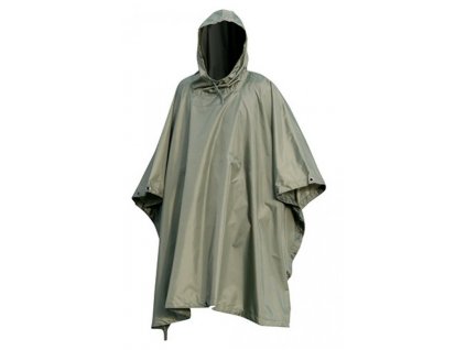 Pončo nepromokavá pláštěnka Poncho US RipStop Mil-Tec® Olive Drab zelené