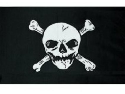 Vlajka Pirát 90x150cm č.94