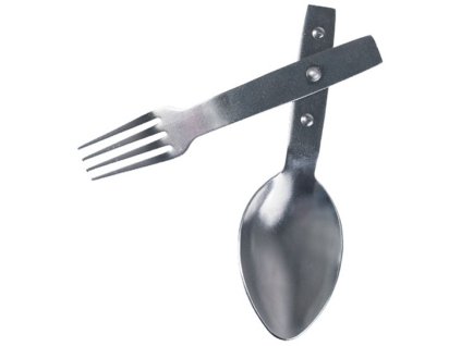 Příbor hliníkový WH Wehrmacht skládací WWII repro