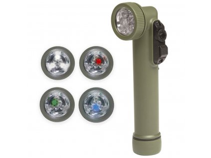 Baterka US 6 LED  s přepínačem