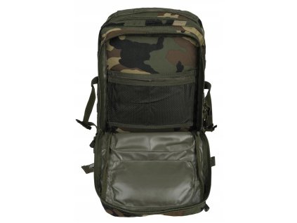 Batoh ASSAULT Pack US 36L molle woodland LG velký Miltec