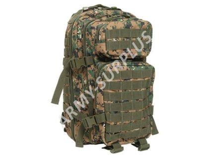 Batoh ASSAULT Pack US 20L molle vazba Marpat digital woodland malý Miltec