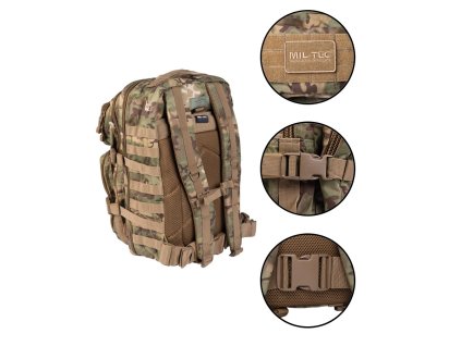 Batoh ASSAULT Pack US 36L molle W/L-ARID LG velký Miltec