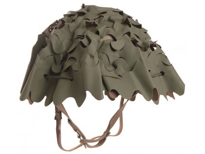 Potah 3D PVC na ocelovou helmu M51 Oliv/Coyote Francie