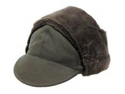 Čepice zimní ušanka BW Bundeswehr oliv originál zánovní