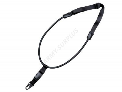 Taktický popruh na zbraň 1-bodový elastický černý ALP FENIX SL-108