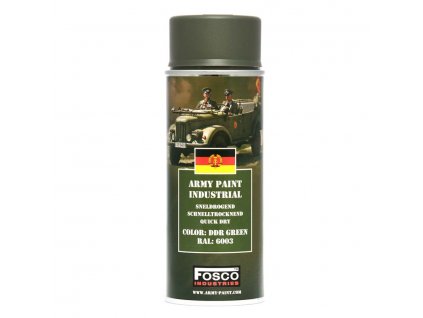 Barva ve spreji ARMY DDR green 400ml RAL 6003