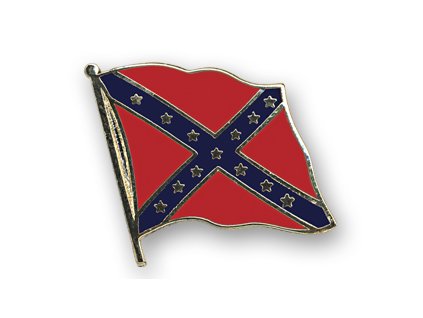 Odznak (pins)  20mm praporek Jižanský (konfederace)