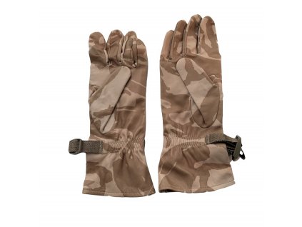 Rukavice britské kožené desert Combat gloves Velká Británie