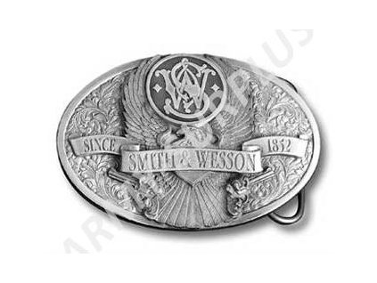 Přezka na opasek Western Smith and Wesson - starozinek B0940s